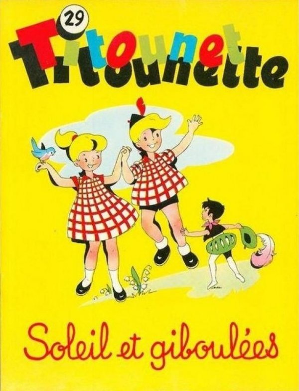 Soleil et giboulées - Série Titounet et Titounette par Marie-Mad Bourdin - Couverture