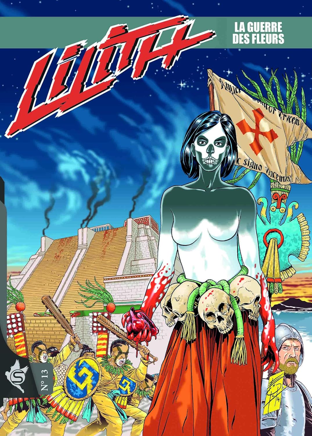 Conquistadors (Les) - Série Lilith par Luca Enoch - Couverture