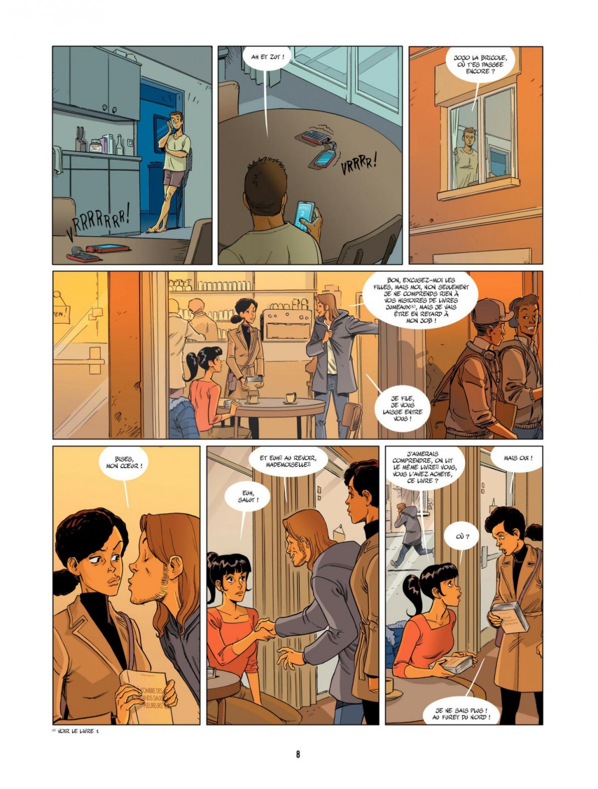 Petit livre oublié sur un Banc (Un) 2 - Extrait 1