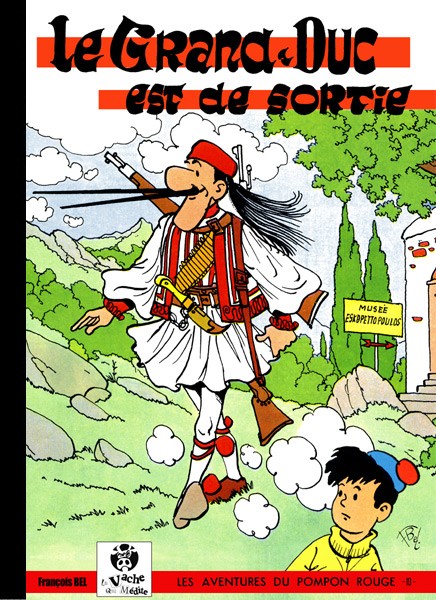 Grand-Duc est de sortie (Le) - Série Aventures du Pompon Rouge (Les) par François Bel - Couverture