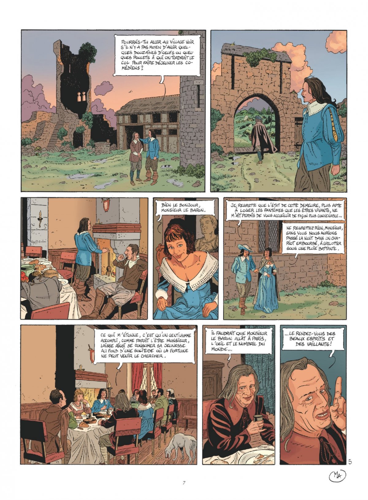 Capitaine Fracasse (Le) - Extrait 1