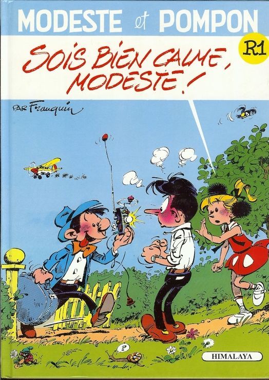Sois bien calme, Modeste !