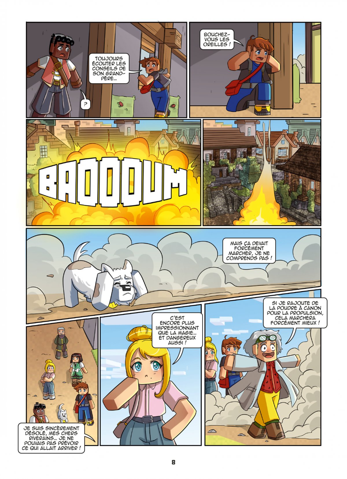 20 000 cubes sous la terre - Extrait 1