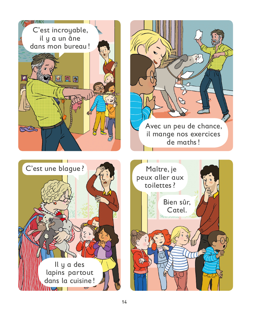 Pagaille à l'école - Extrait 1