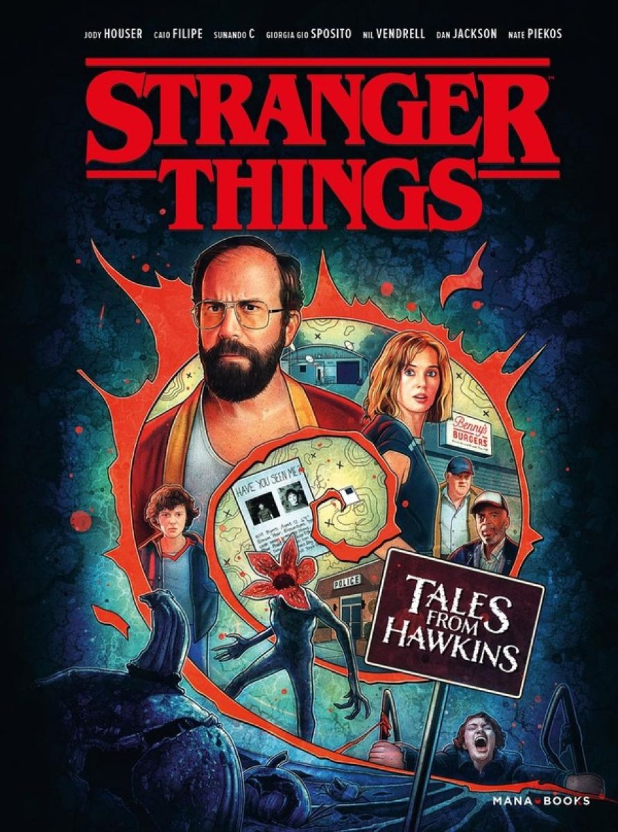 Tales from Hawkins - Série Stranger Things par Jody Houser, Sunando C, Caio Filipe, Giorgia Sposito et Nil Vendrell - Couverture