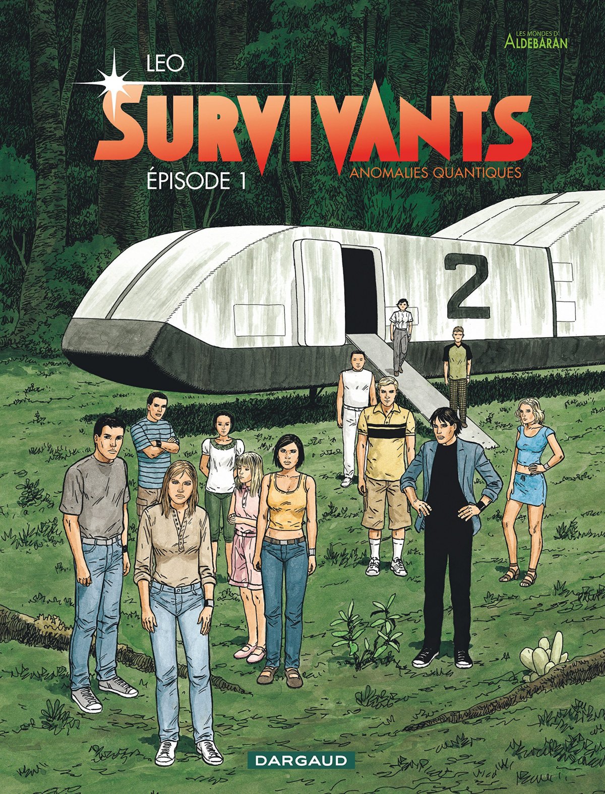 Survivants, anomalies quantiques 1 - Série Survivants par Leo - Couverture