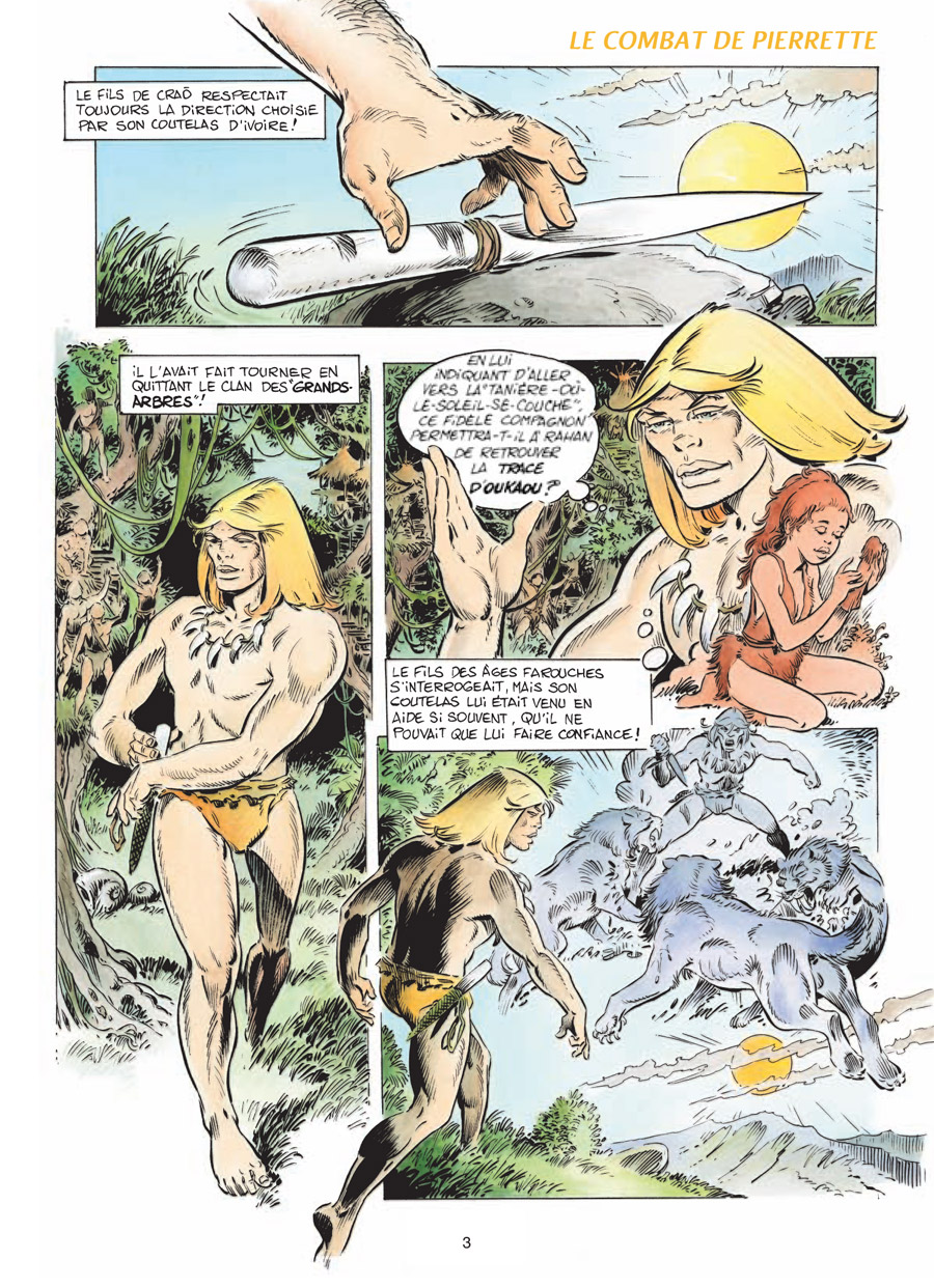 Rahan Intégrale Couleur 25 - Extrait 1