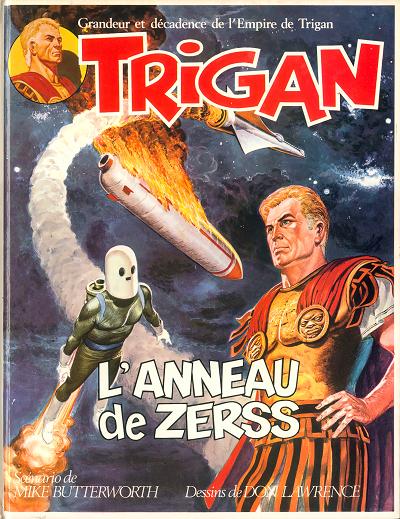 Anneau de Zerss (L') - Série Empire de Trigan (L') par Mike Butterworth et Don Lawrence - Couverture