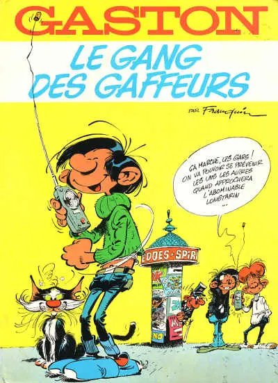 Gang des gaffeurs (Le) - Série Gaston (série classique)