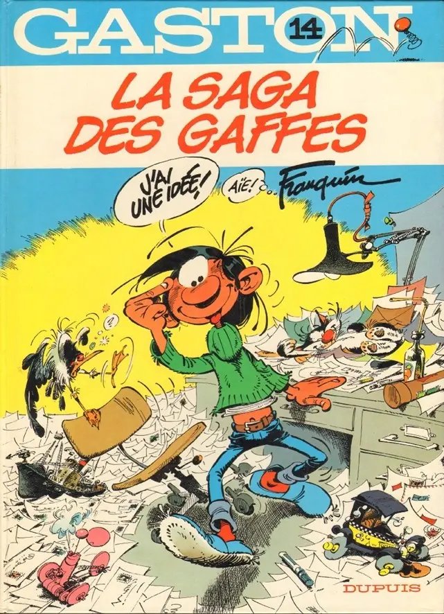 Saga des gaffes (La) - Série Gaston (série classique) - 9782800109558