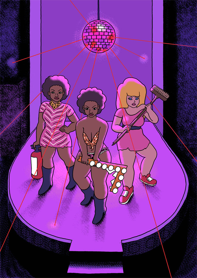 Bimbos vs chatons tueurs - Extrait 1