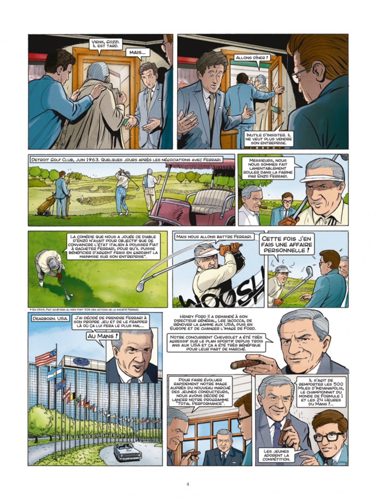 1964-1967 - Le duel Ferrari - Ford - Extrait 1