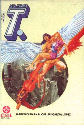 Les Jeunes T. 21 - Série Jeunes T. (Les) par Gary Cohn, George Pérez, Len Wein, Marv Wolfman, Mike W. Barr, Romeo Tanghal, José Luis García-López, Ron Randall et Dan Jurgens - Couverture
