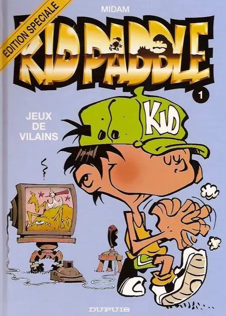 Jeux de vilains - Série Kid Paddle - 9782800128801