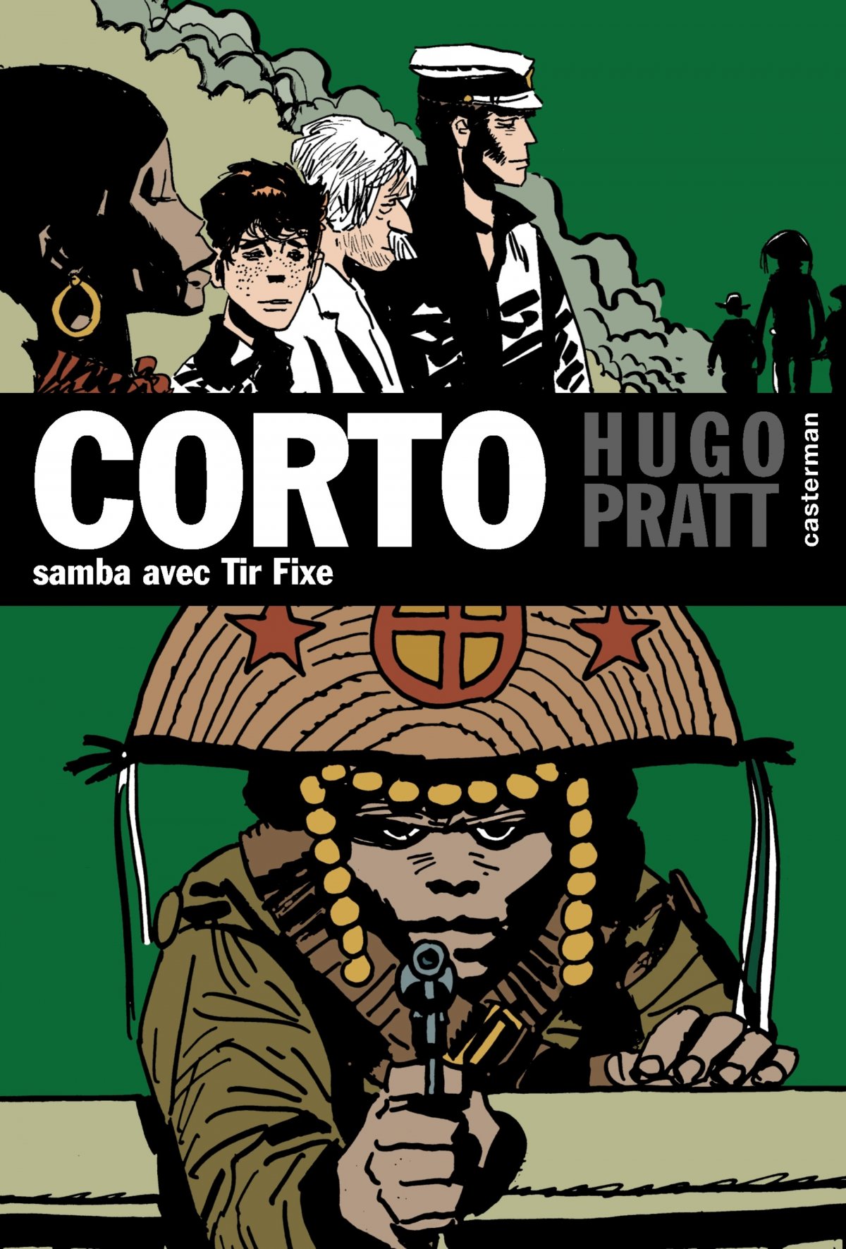 Samba avec Tir Fixe - Série Mini Corto par Hugo Pratt - Couverture