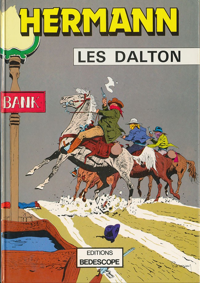 Dalton (Les) par Yves Duval et Hermann - Couverture