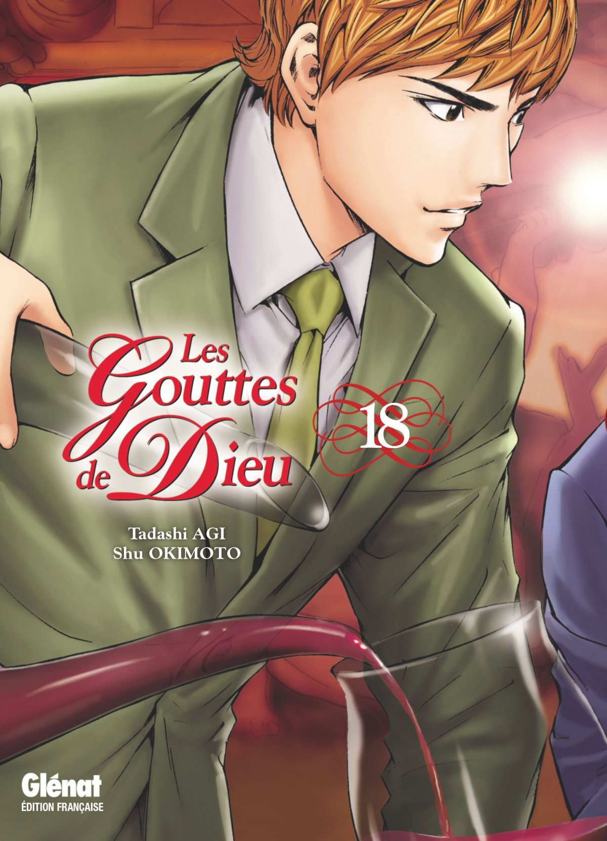 Gouttes de Dieu (Les) 18 - Série Gouttes de Dieu (Les) par Tadashi Agi / Seimaru Amagi et Shu Okimoto - Couverture