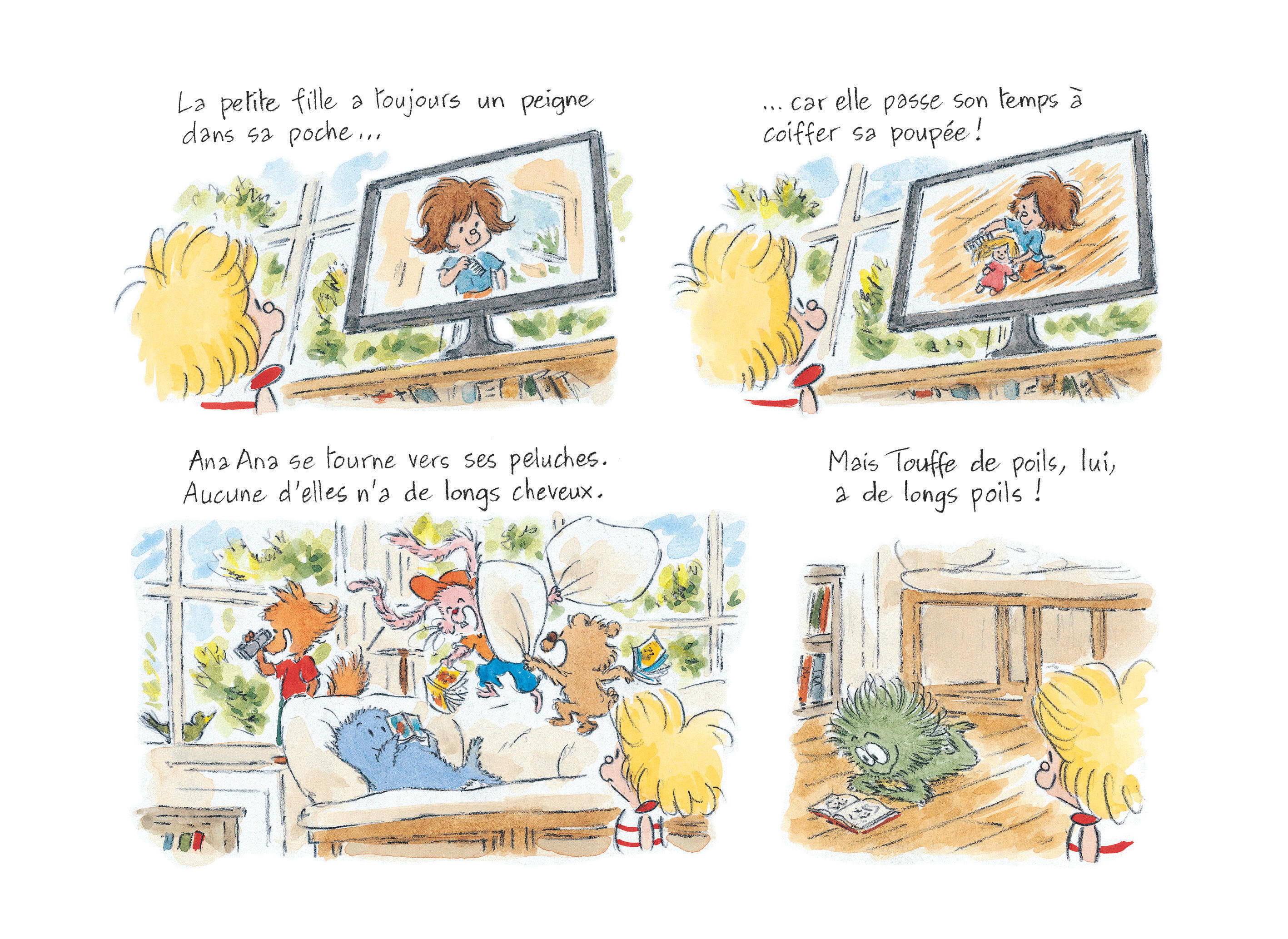 Coup de peigne pour Touffe de poils - Extrait 1