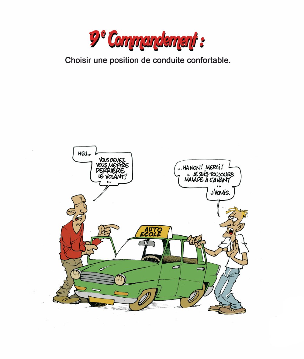 40 commandements du permis de conduire (Les) - Extrait 1