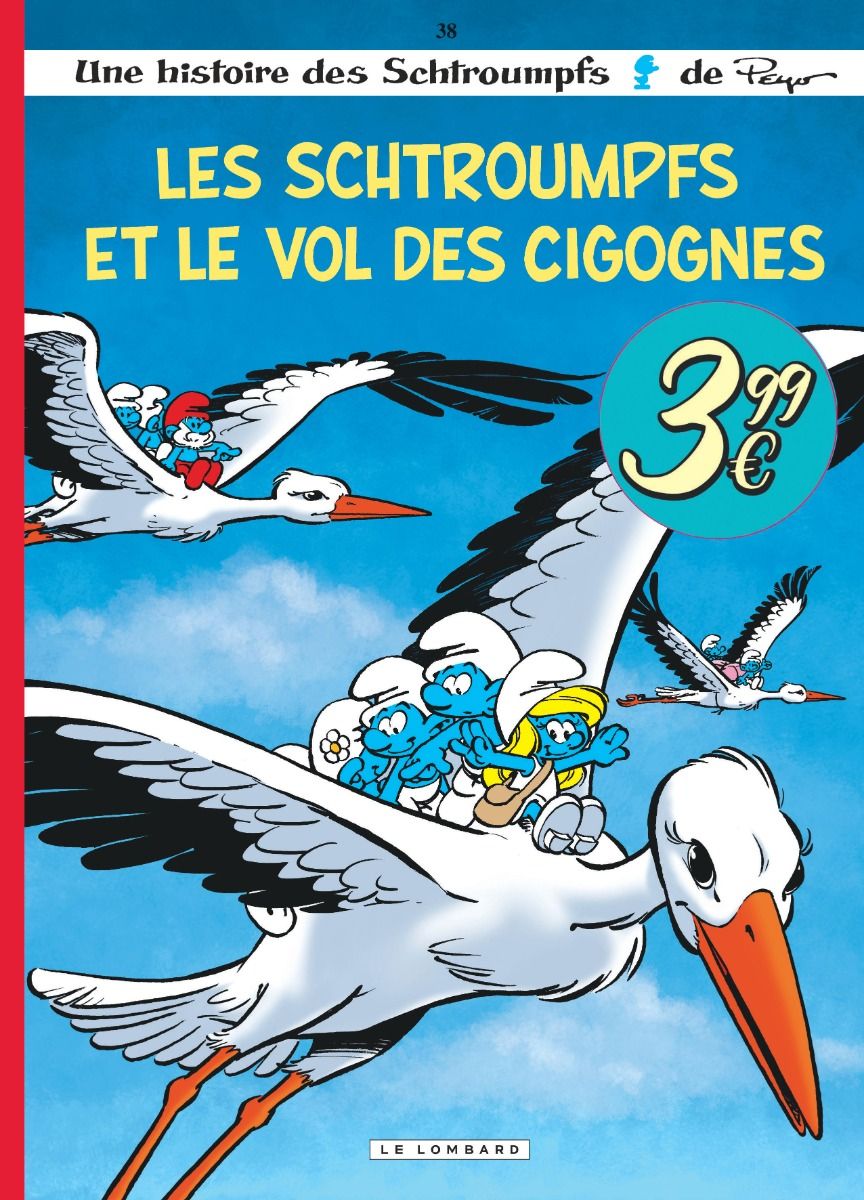 Schtroumpfs et le vol des cigognes (Les) - Série Schtroumpfs (Les) - 9782808216845