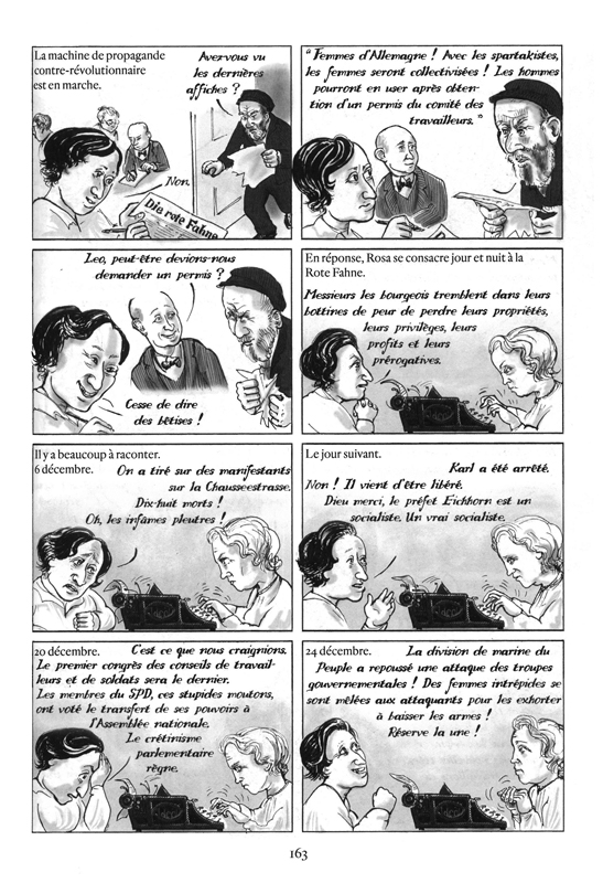 Rosa la rouge - Une biographie graphique de Rosa Luxembourg - Extrait 1