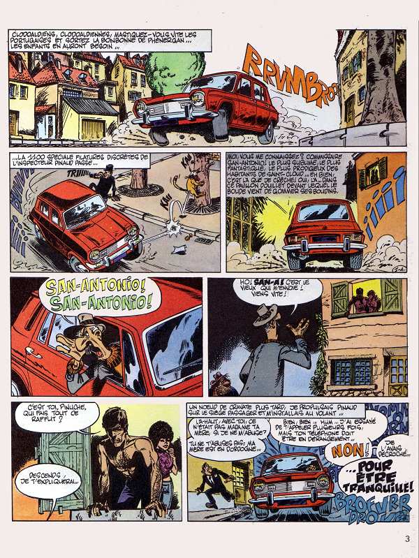 San-Antonio en Écosse - Extrait 1