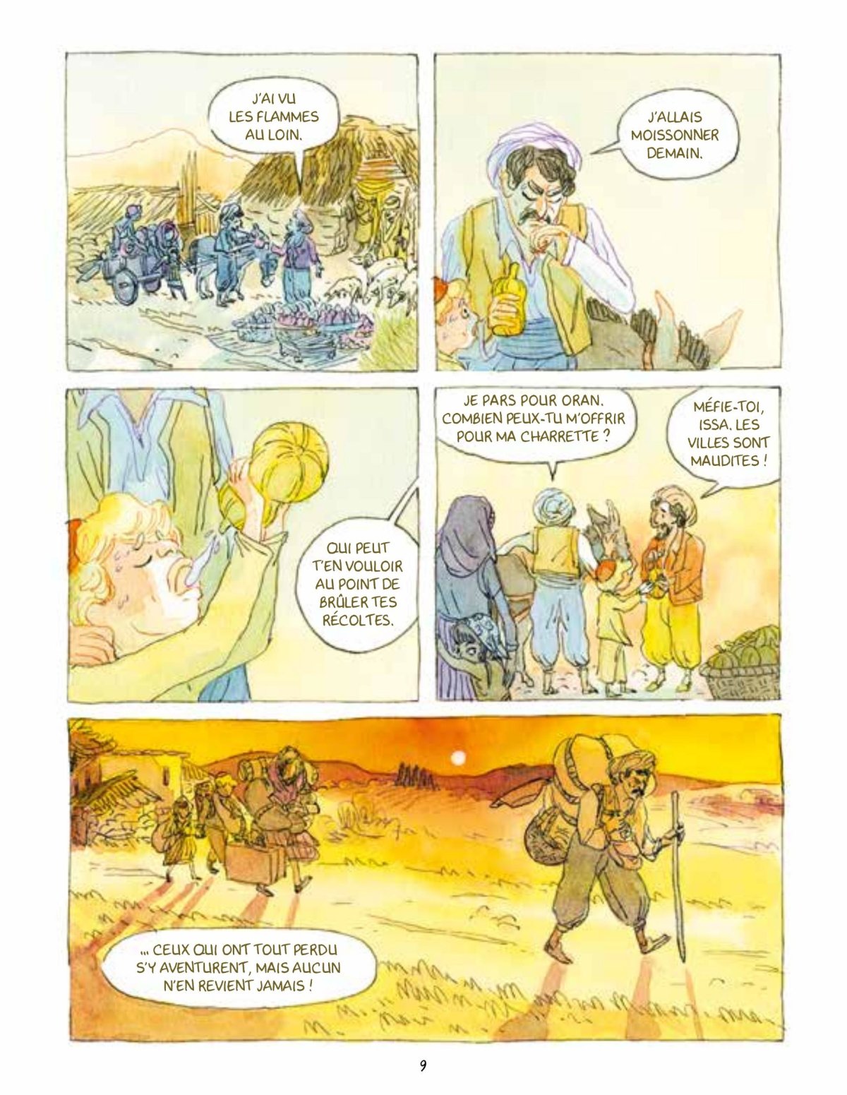 Ce que le jour doit à la nuit - Extrait 1