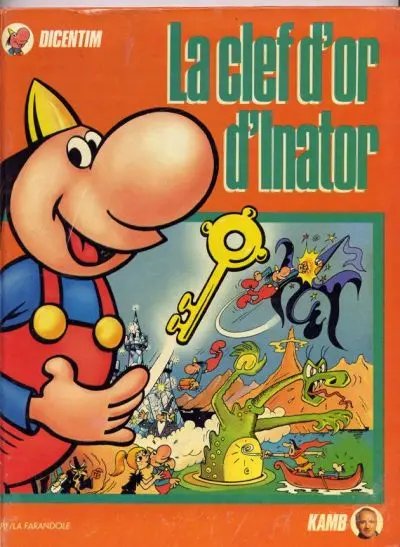 Clef d'or d'Inator (La) - Série Dicentim - 9782209058594