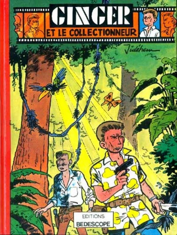 Ginger et le collectionneur - Série Ginger par Jidéhem - Couverture