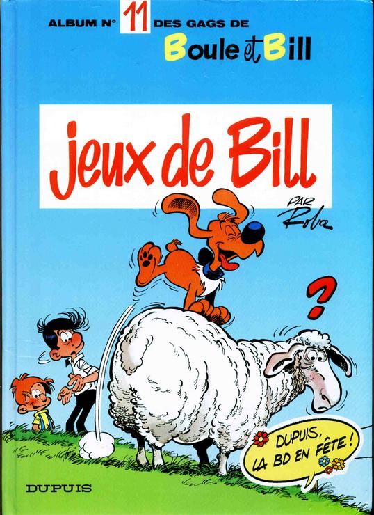 Jeux de Bill - Série Boule & Bill - 9782800121512