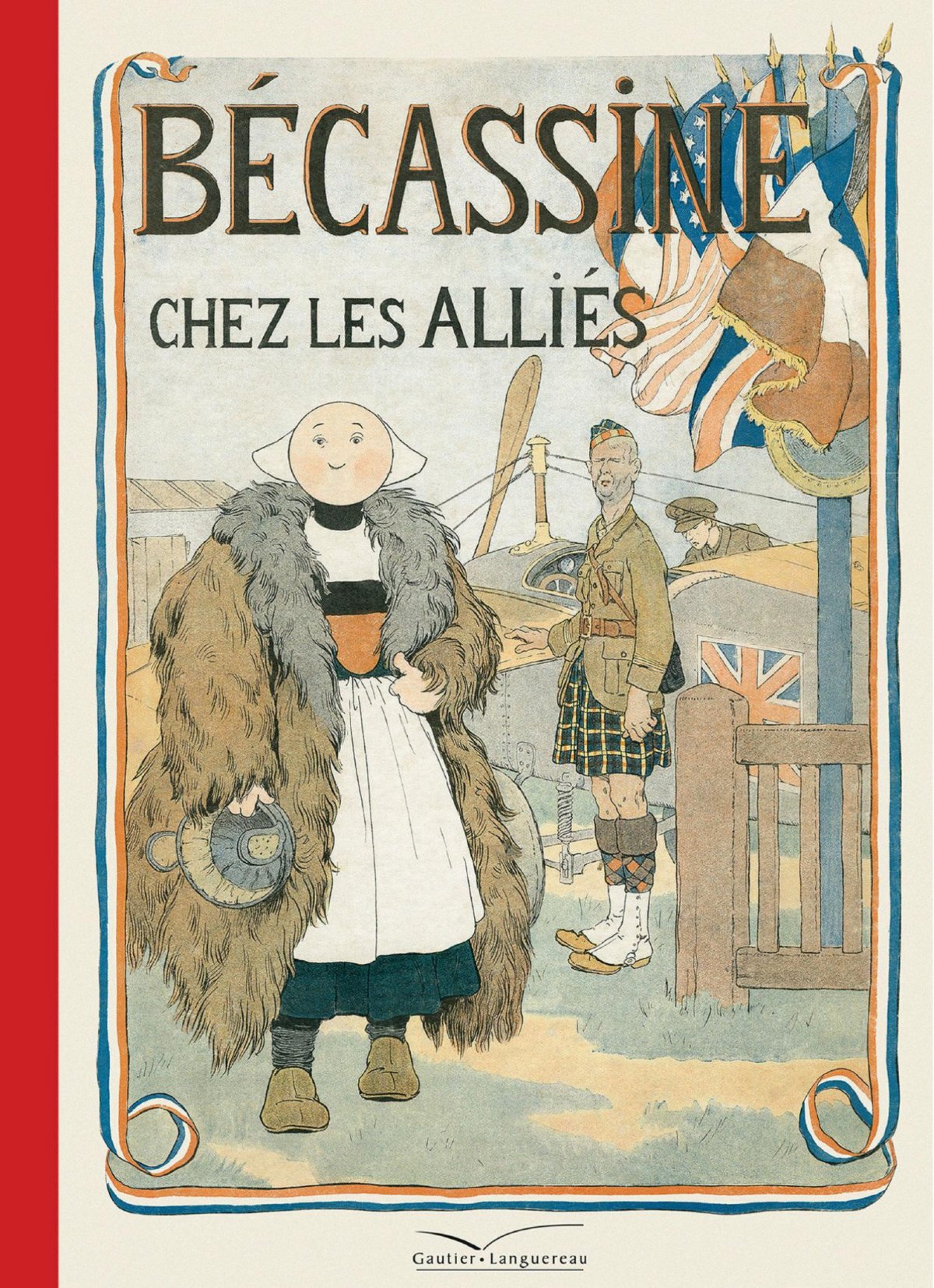 Bécassine chez les Alliés - Série Bécassine par Caumery et Édouard François Zier - Couverture