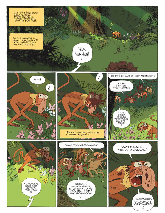 Singe qui aimait les fleurs (Le) - Extrait 1