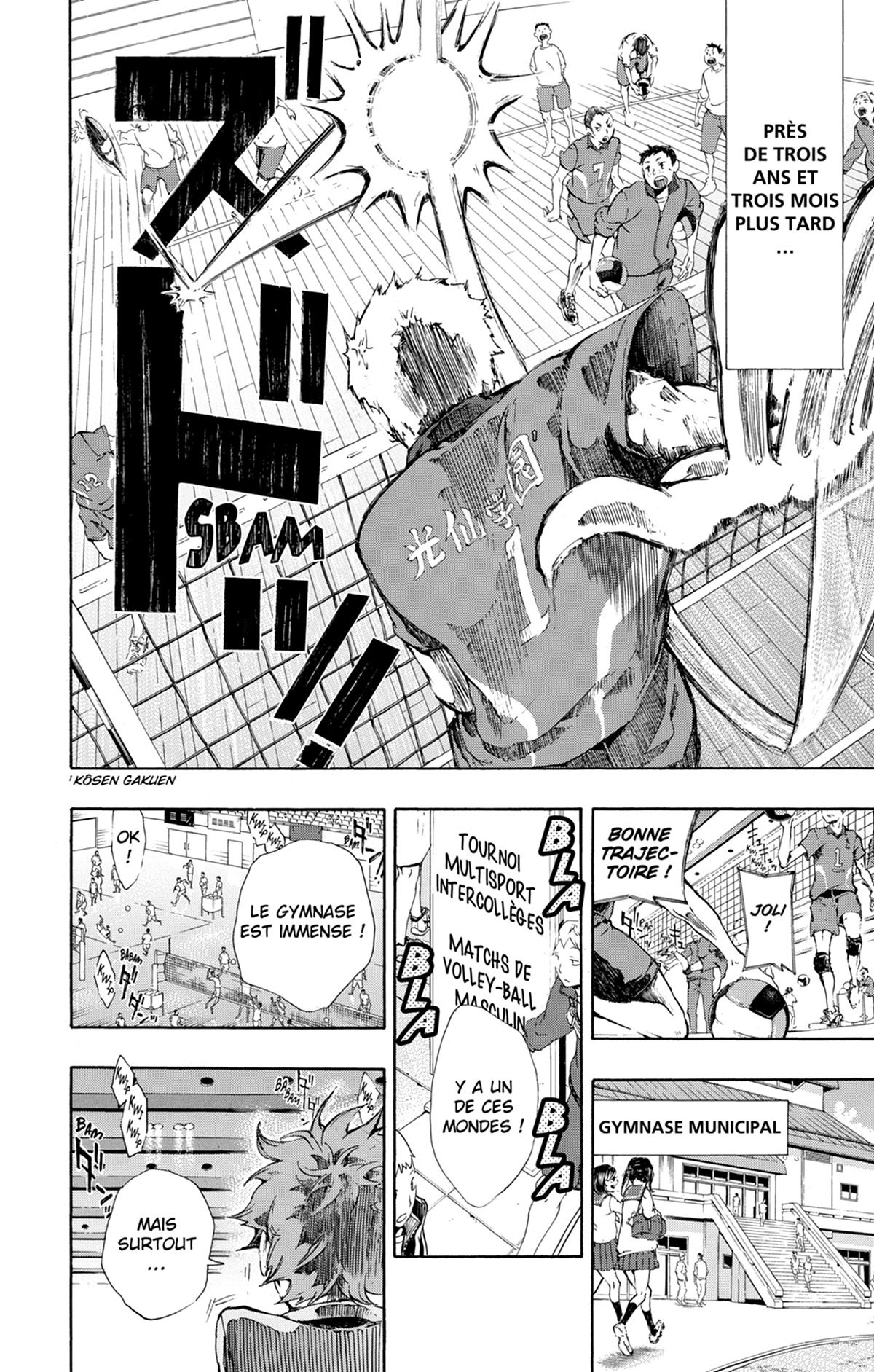 Haikyu !! Les As du Volley 1 - Extrait 1