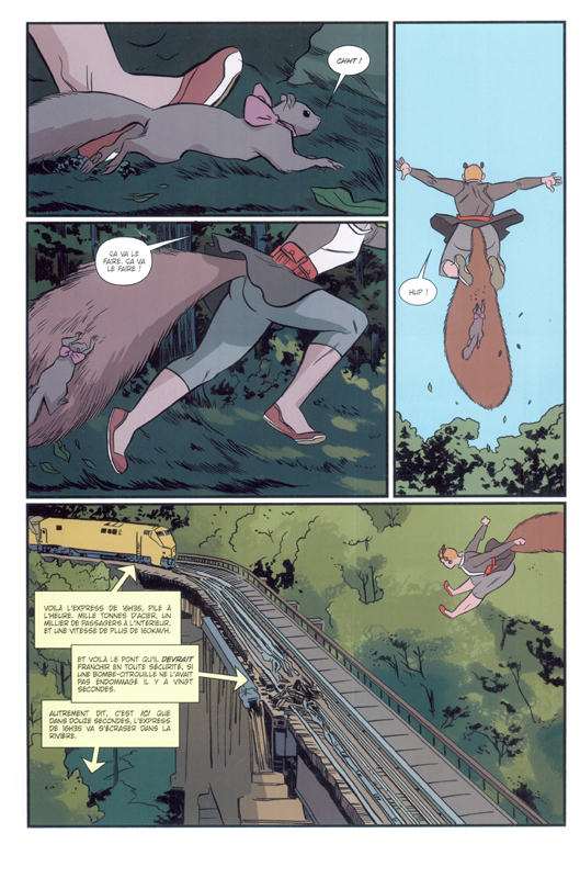 Écureuillette contre l'univers Marvel - Extrait 1