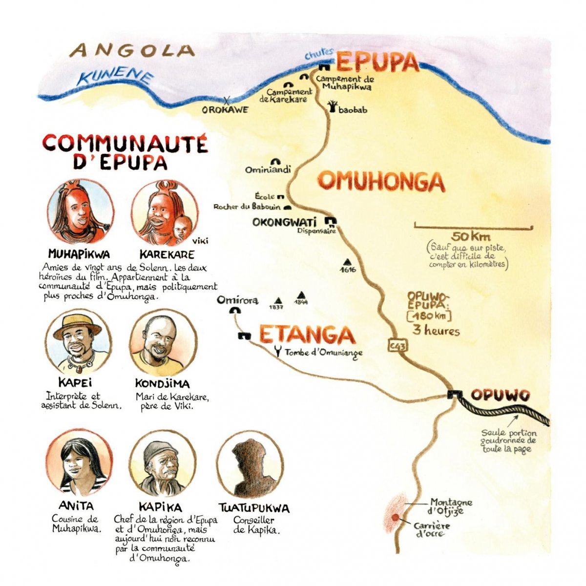Rouge Himba - Carnet d'amitié avec les éleveurs nomades de Namibie - Extrait 1