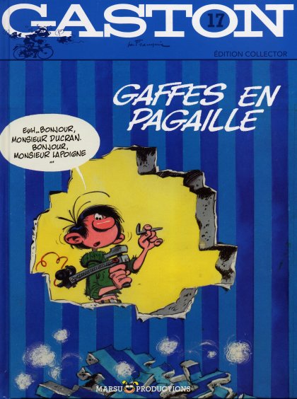 Gaffes en pagaille - Série Gaston - 9782357102361