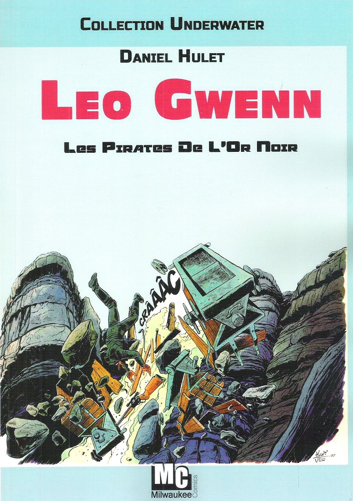 Pirates de l'Or Noir (Les) - Série Léo Gwenn par Vicq et Daniel Hulet - Couverture