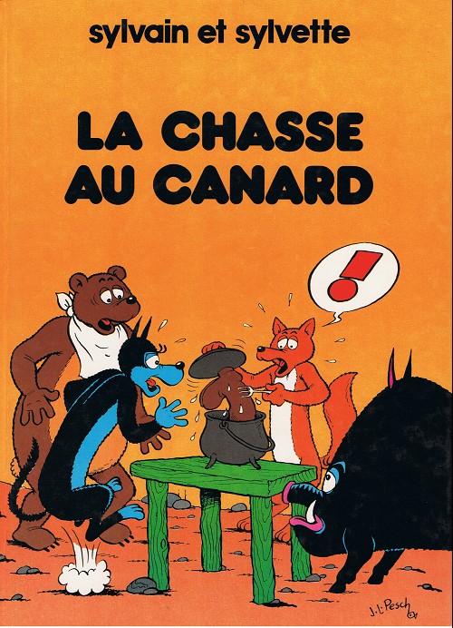 Chasse au canard (La) - Série Sylvain et Sylvette - 9782724212259