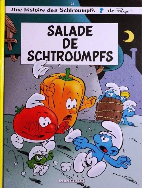 Salade de Schtroumpfs