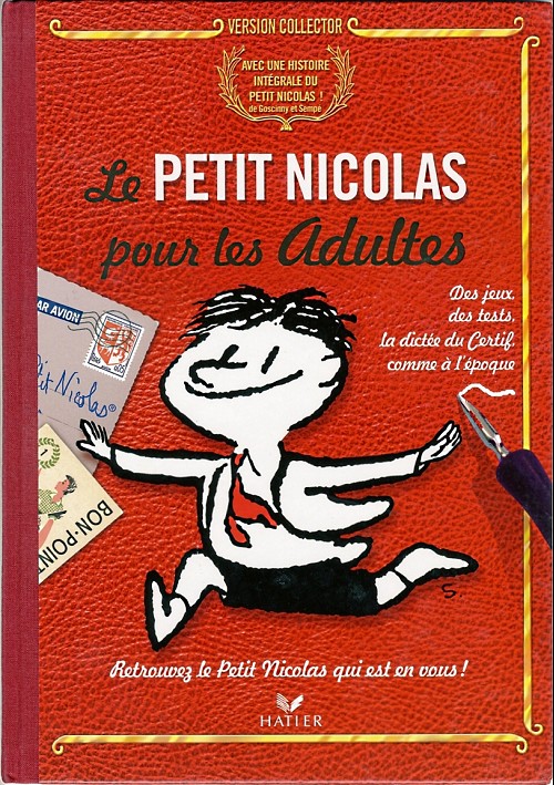 Petit Nicolas pour les adultes (Le) - Série Petit Nicolas (Le) par Jean-Jacques Sempé et Marie-Christine Olivier - Couverture