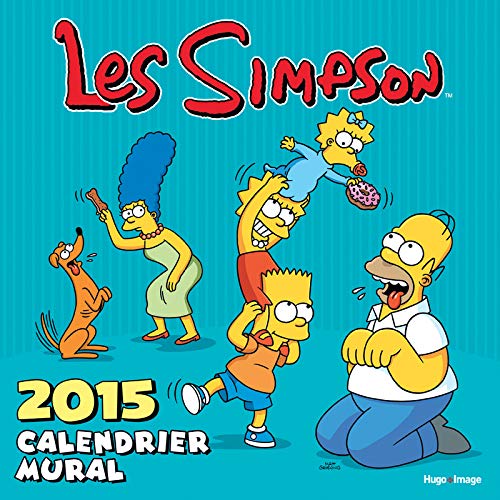 Calendrier mural 2015 Les Simpson - Série Simpson (Les) par Matt Groening - Couverture