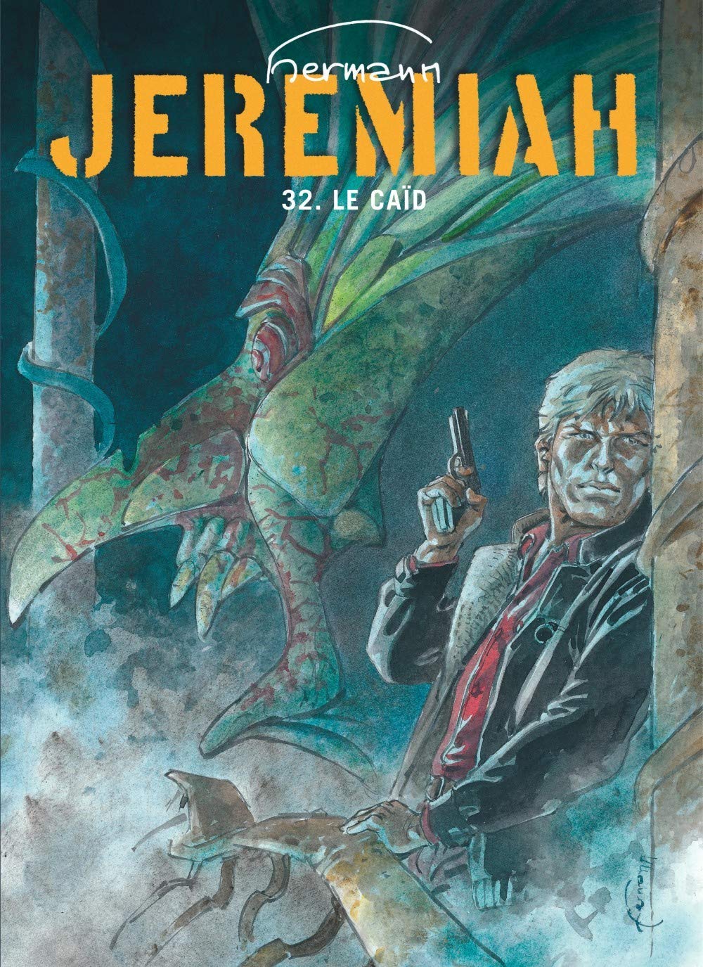 Caïd (Le) - Série Jeremiah par Hermann - Couverture