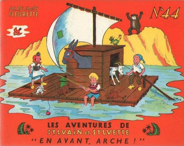 En avant, arche ! - Série Sylvain et Sylvette par Jean-Louis Pesch - Couverture