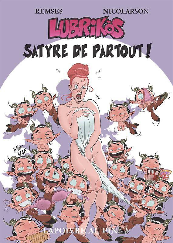 Lubrikos - Satyre de partout ! par Nicolarson et Mat Remsès - Couverture