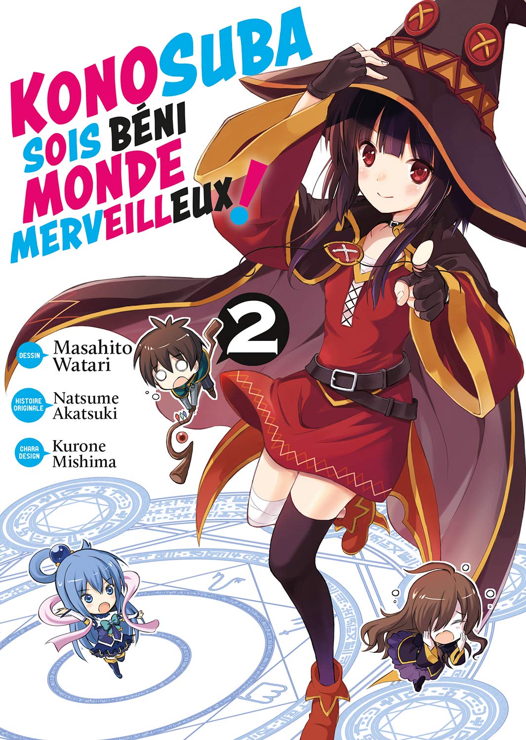 Konosuba - Soit béni monde merveilleux ! 2 - Série Konosuba - Soit béni monde merveilleux ! par Natsume Akatsuki et Masahito Watari - Couverture