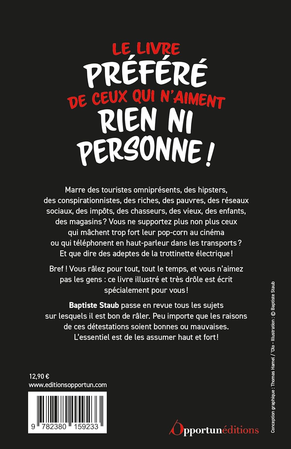 J'aime pas les gens - Recueil d'un misanthrope - Extrait 1