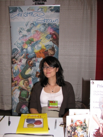 Christina Strain - Auteur