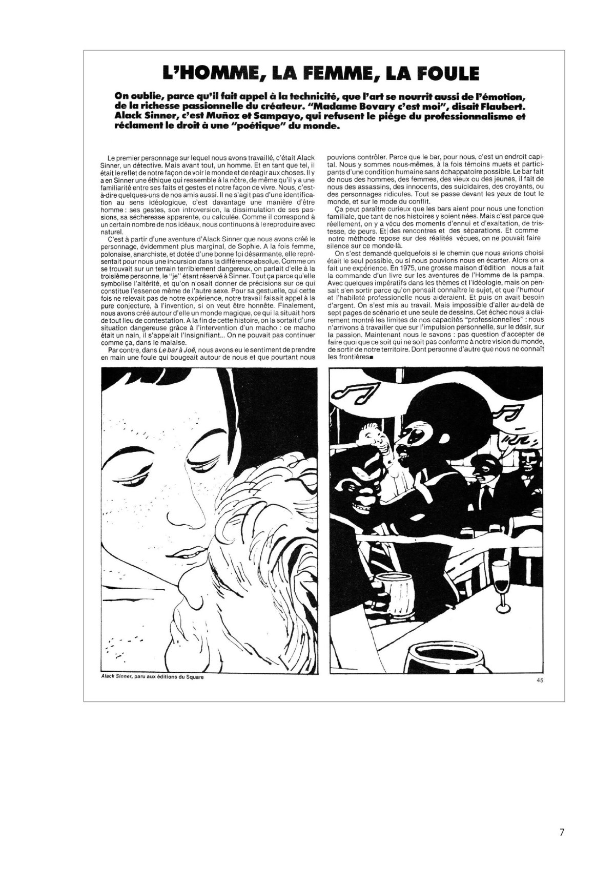 Âge des désenchantements (L') - Extrait 1