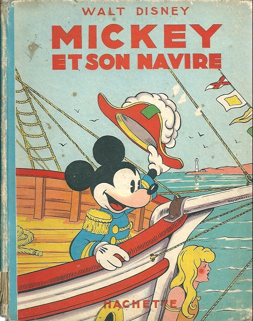 Mickey et son navire