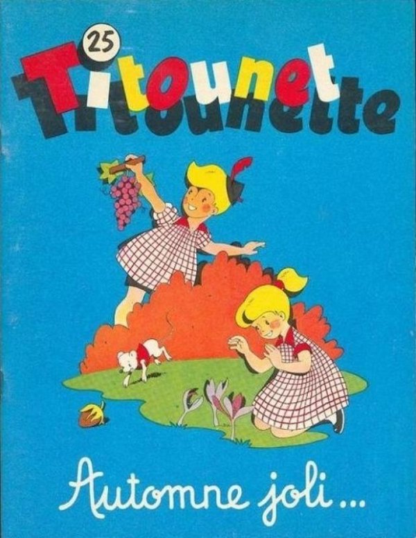 Automne joli... - Série Titounet et Titounette par Marie-Mad Bourdin - Couverture